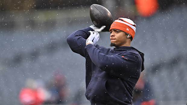 Former Chicago Bears quarterback Justin Fields